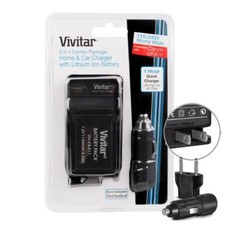 Vivitar Rechargeable Battery and Charger Replacement for Canon LP E17 / LC E17