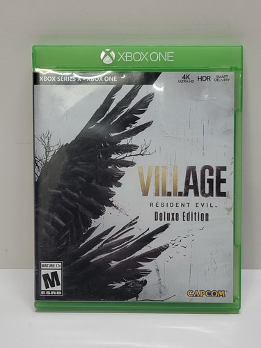 Resident Evil Village Deluxe Edition Xbox One/Series X selten mit Beilagen