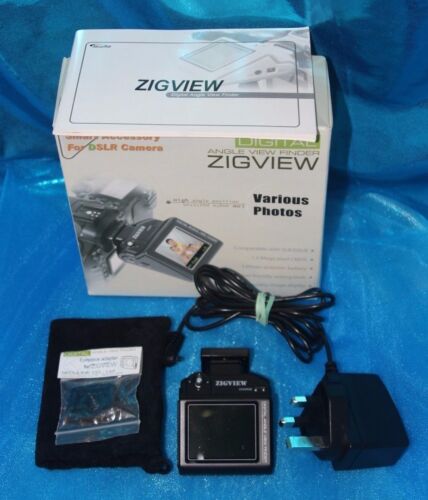 Zigview SC-V100 Seculine Digital Winkelsucher Canon/Nikon DSLR Spiegelreflexkamera - Bild 1 von 12