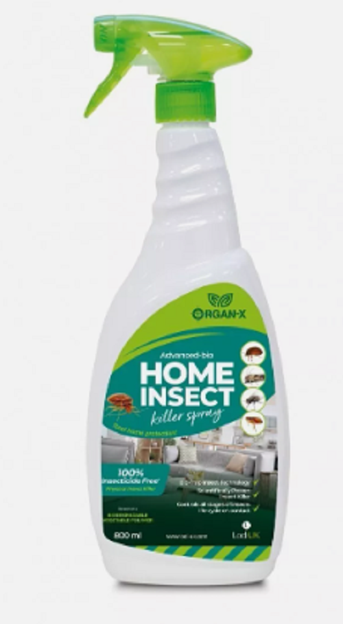 Organ-X Advanced Home Insect Killer Spray 800ml Organic Bio Natural Pest Control