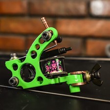 Handmade tattoo machine medium liner 5-14rs, Running 140-145 Hz  4.5 V Unloaded