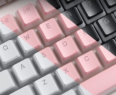 Redragon A130 Translucent REPLACEMENT Pudding Keycaps, Standard Keyboard Keys