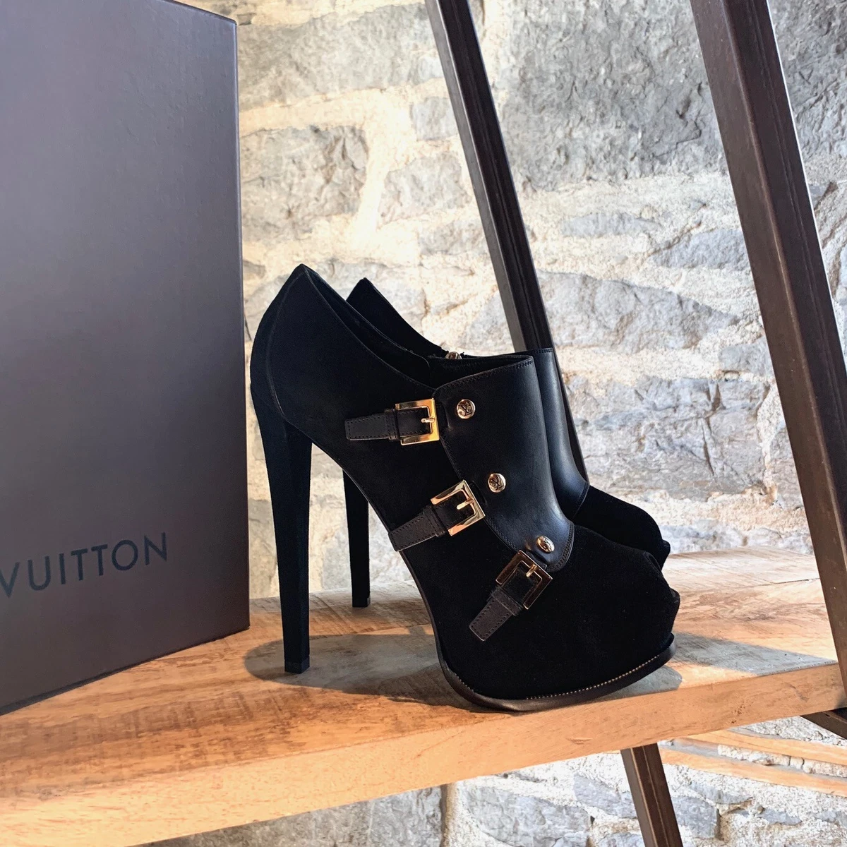 Louis vuitton heeled best sale booties