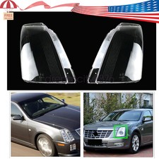 A Pair Front Headlight Lens Housing Sealant Glue For Cadillac Sts 2005-2011