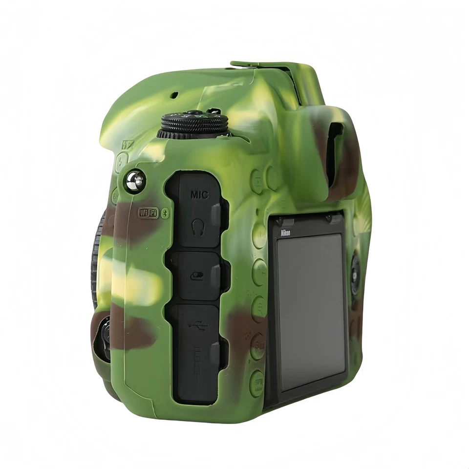 Funda Protectora Cámara Silicona Carcasa Suave Anti-caída Para Nikon D780 Foto 4 de 4