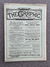 THE GRAPHIC MAGAZINE 6th FEB 1873 CHINA NIAGRA FALLS SNOOKER TABLE ADVERT