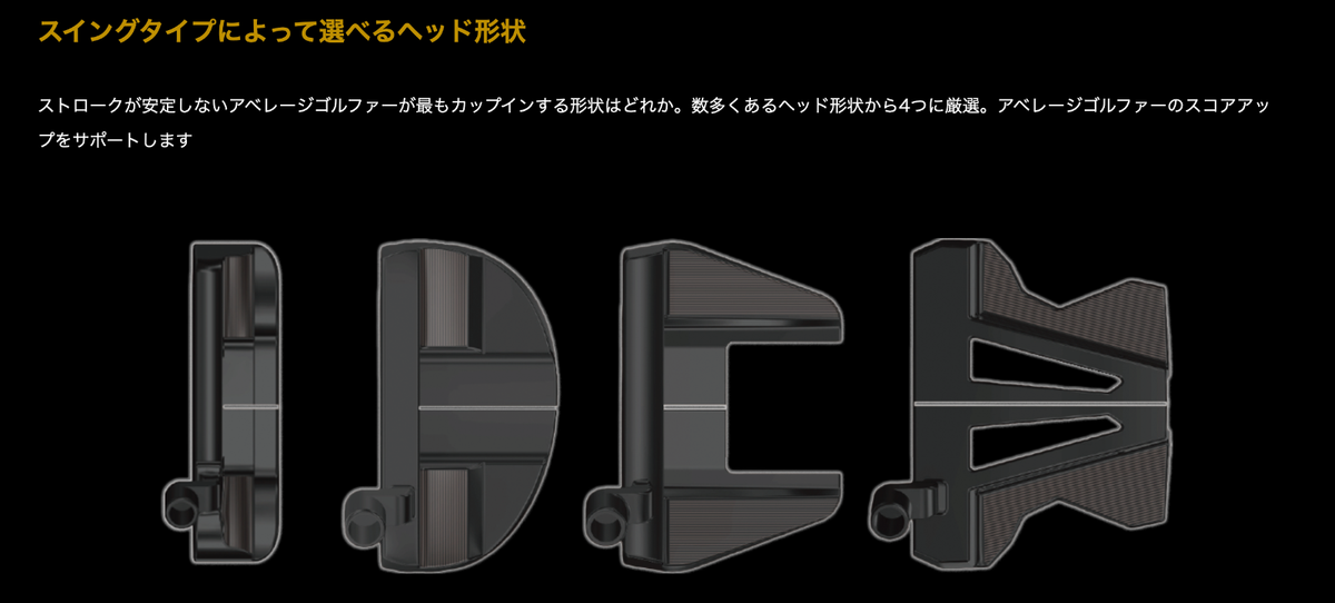 Putter Honma SAKATA LAB SL-001 - 34 Pouces - Type Arc - Pour Droitier - Neuf