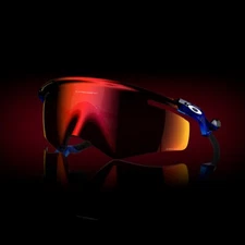 Oakley QNTM Kato OO9481D-0556 Crystal Blue Frame W/ PRIZM Ruby Lens BRAND NEW