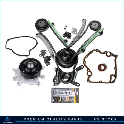 For Dodge Ram Dakota Jeep 4.7 SOHC Timing Chain Water Pump Kit Cover