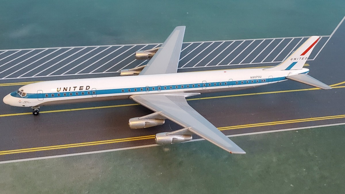 Gemini250 UNITED航空　DC-8-61 1:250 Gemini Jets GJUAL097 United Airlines Douglas DC-8-61 N8073U