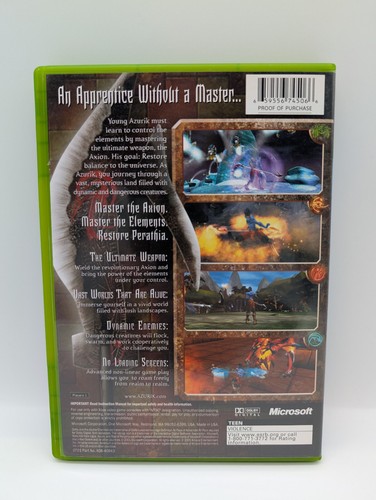 Azurik: Rise of Perathia (Xbox) VERY GOOD COMPLETE! MAIL IT TOMORRROW! - Picture 2 of 6