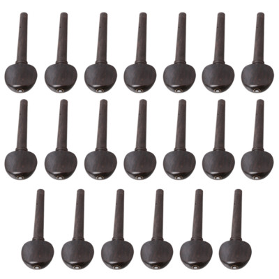 20PCS 4/4 Cello Ebony Tuning Peg Cello Musical Instruments Accessory Part Kit
