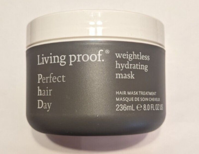 Living Proof Weightless Hydrating Hair Mask - 8 fl oz tub - New - Sealed