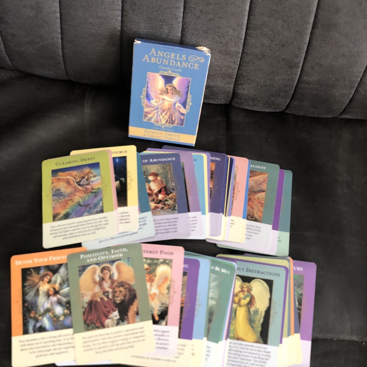 Angels of Abundance Oracle 44 Card Deck By Doreen & Grant