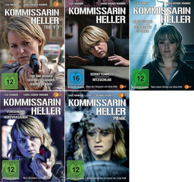 KOMMISSARIN HELLER Die komplette Serie LISA & HANS-JOCHEN WAGNER 6 DVD Edition