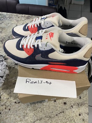 Nike Air Max 90 Denham DNHM CU1646-400 Size 14 | eBay