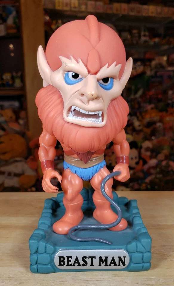 Funko MOTU Masters of the Universe Wacky Wobbler Bobble Head BEAST MAN Foto 3 de 4