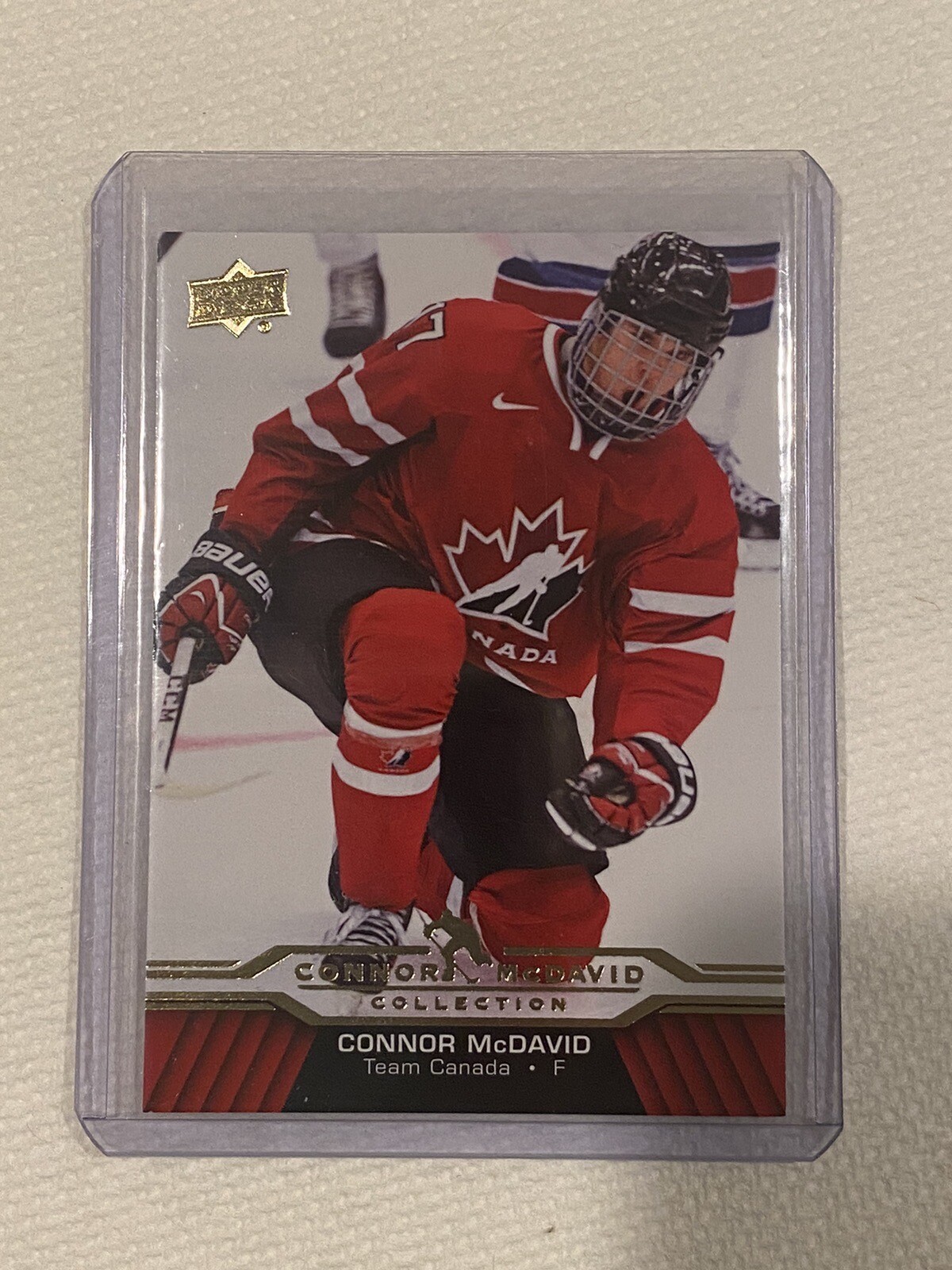 2015-16 Upper Deck Collection Box Set Connor McDavid #CM-4 Rookie RC