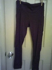 Ladies Member's Mark Brand Active Pocket Leggings, Size M. Black.