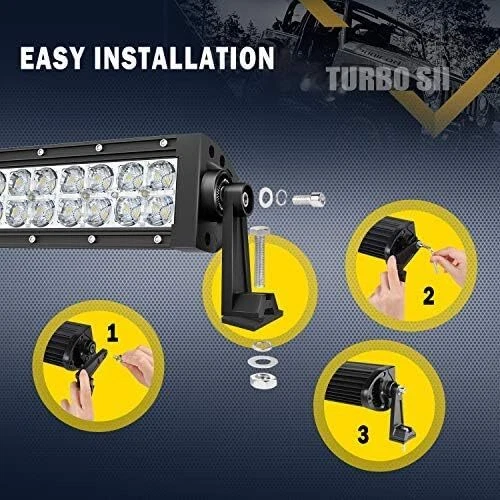 Soportes universales Soportes de base de montaje para barra de luz LED Soporte de montaje lateral Foto 4 de 4