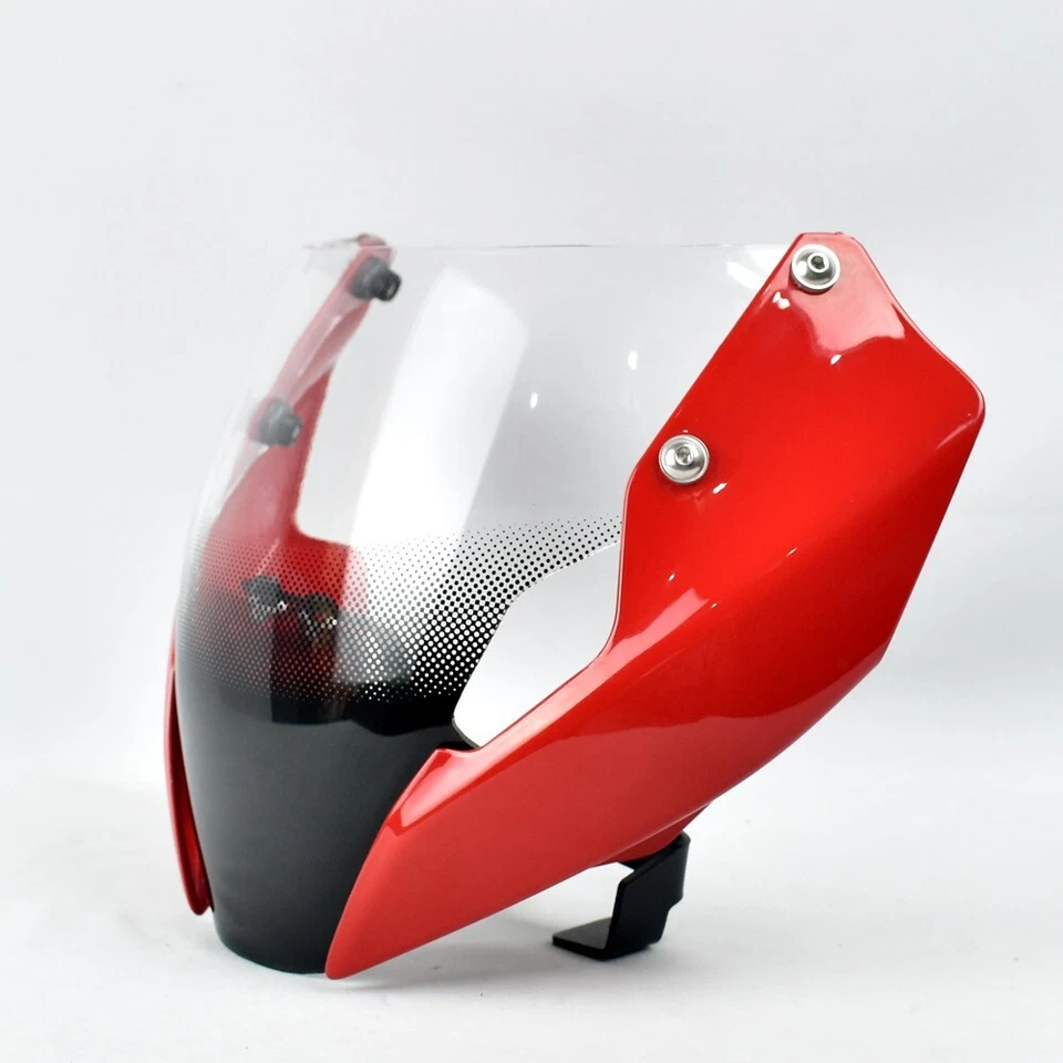 Windshield Windscreen Meter Sun Visor for Ducati Monster 821 1200 797 2018-2023 Foto 3 de 4