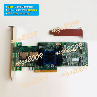 Used Adaptec ASR-6805T RAID 8-Int-Port PCI-E 512MB Cache SAS RAID Controller *