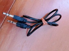 18" Length Stereo Audio Cable 1/4" Male ends V 1.5 Feet