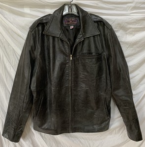jaqueta de couro logan