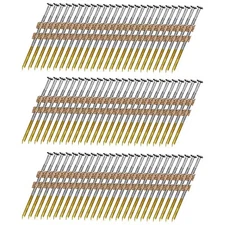 4,000 pcs meite 21 Degree Framing Nails 3" Length Ring Shank Plastic Strip Nails