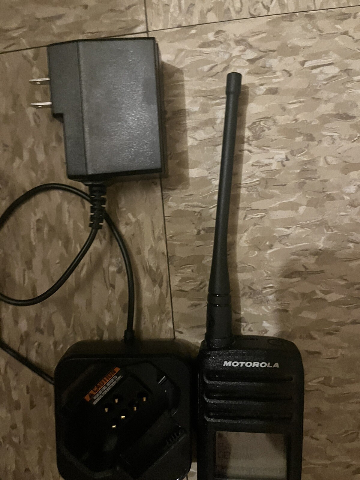 Motorola DTR700 50 Channel 900 MHz Two Way Radio With Belt Holster eBay