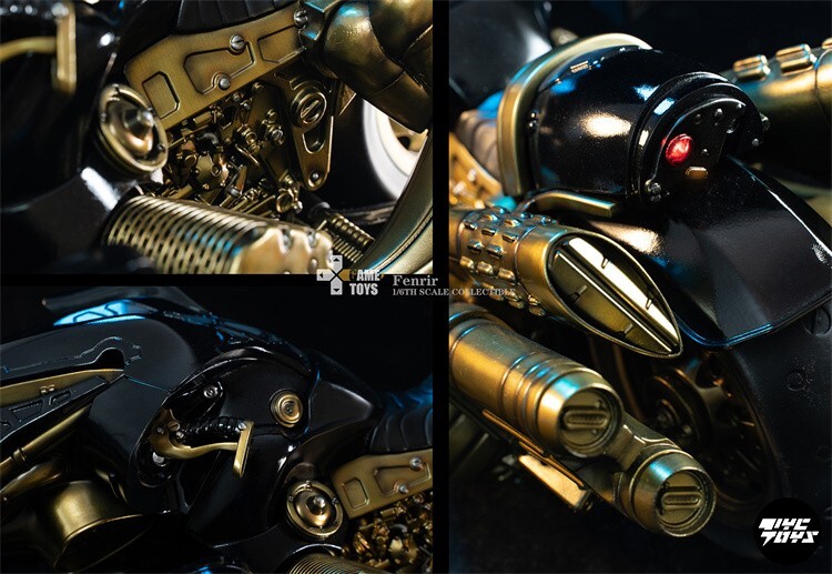 Ready! GAMETOYS 1/6 Cloud Strife & Fenrir GT-006C Action Figure