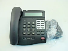 Vodavi XTS Phone 3012-71 8-Button Display Black/Charcoal Tested