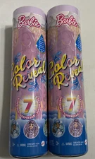 Barbie Color Reveal dolls Color Change Transformation- Set Of 2 NEW!