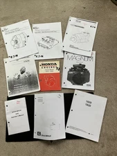 DITCH WITCH 1620 operators PARTS service manuals kOHLER HONDA