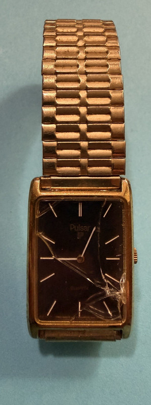 Vintage Pulsar Quartz Men's Watch for Parts