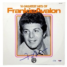 Frankie Avalon Signed Autographed Record Album LP ACOA PSA