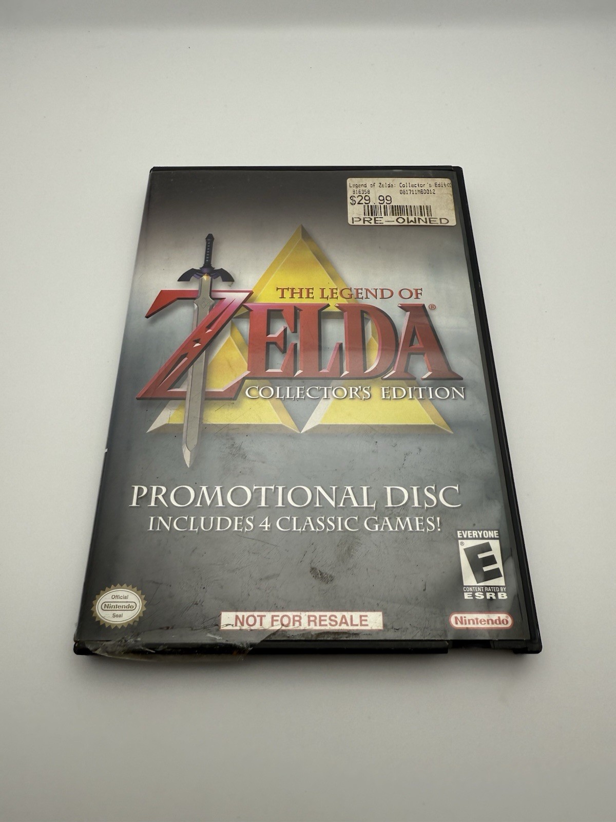 THE LEGEND OF ZELDA COLLECTOR'S EDITION - (Nintendo GameCube,2003) Tested