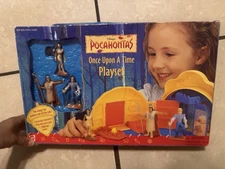 Vintage Disney Pocahontas Once Upon A Time Playset 1994 Brand New In Box Sealed