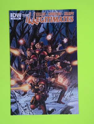 Illegitimates #3b 2014 IDW Publishing Variant High Grade Comic Book J43-97