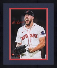 Framed Garrett Crochet Boston Red Sox Signed 16x20 Celebration Photo - LE #25/25