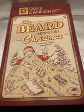 Duke Cannon Supply The Beard That Stole Christmas 3pc Gift Set Beard Wash Oil