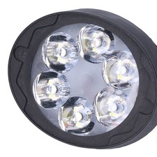 2pcs 12V 6LED Rearview Mirror Spotlights 6000K 1000LM High Low Beam Spot Lam HEN