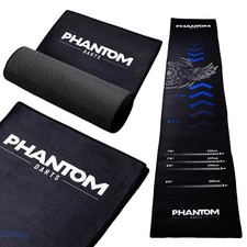 Darts Mat with Oche Professional Dartboard Mat for Floor Protection, Non