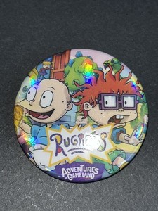 Nickelodeon Rugrats Adventures Gameland Button Pin