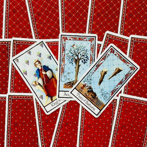 Old English Tarot Cards Deck Maggie Kneen Meditation Us Games Systems OET78 - 第 3/15 張圖片