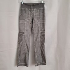 Mind Set XCVI Wearables Sz M Washed Out Gray Pull On Casual Pockets Cargo Pant