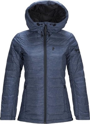 PEAK PERFORMANCE Womens Hipe Ace 2L Blackburn 700FP Down  Blue Ski Jacket Size S