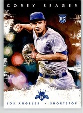 Corey Seager 2016 Panini Diamond Kings 142 Los Angeles Dodgers Rookie