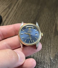 Tudor Prince Date/Day Ref. 973013 Two Tone Blue Dial