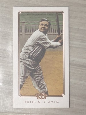 Babe Ruth 2010 Topps 206 Mini Cycle /99 New York Yankees
